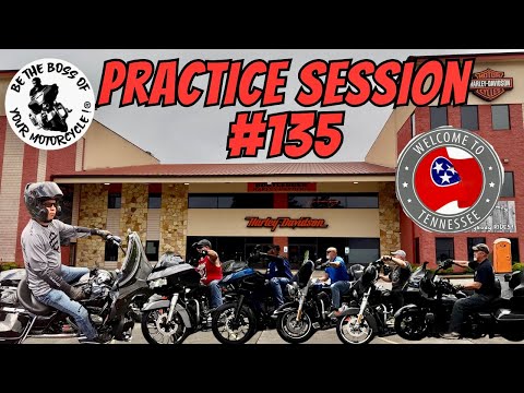 Practice Session #135 (Tennessee) Advanced Slow Speed Motorcycle Riding Skills