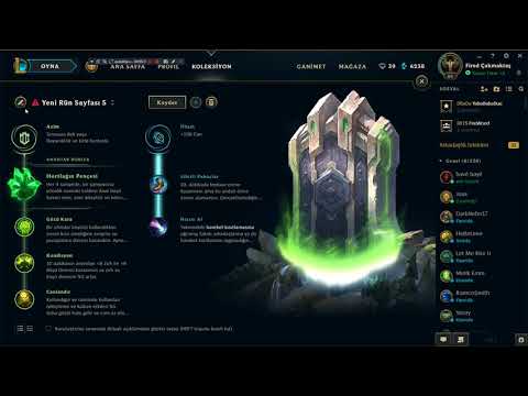 TANK darius SEZON 8 RÜN DİZİLİMİ(LEAGUE OF LEGENDS S8 RÜNES)