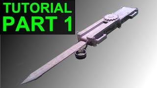 How to Build the (Assassin's Creed) Paper Full Size Dual-Action Hidden Blade (Part 1)