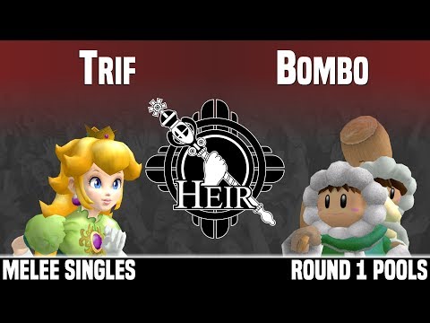 Heir 4 - vL | Trif (Peach) vs Bombo (Ice Climbers) - MELEE SINGLES - ROUND 1 POOLS