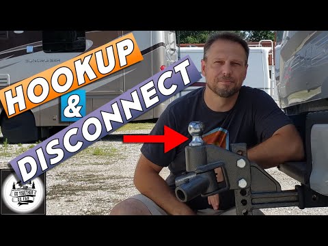 How to Connect And Disconnect a Blue Ox Weight Distribution Hitch | Towing Tips And Tricks