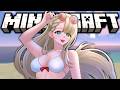 【MINECRAFT】 BEACH EPISODE! Let's build a summer home on the NIJI EN server!