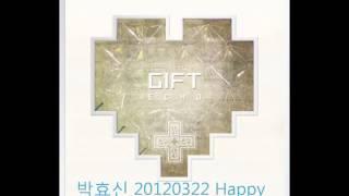 park hyo shin 박효신  20120322 - Happy Christmas