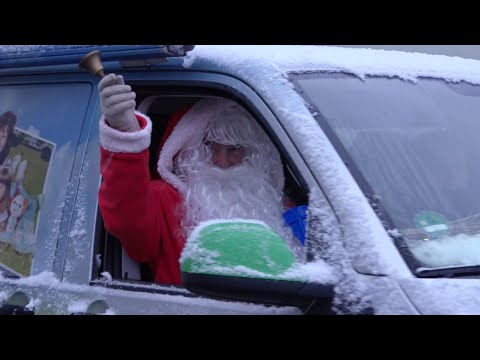 Hoyerswerda:  Der Nikolaus auf Geschenke-Tour - LAUSITZWELLE