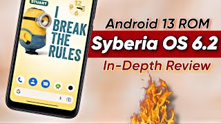 Syberia OS V6.2 Android 13 In-Depth Review Ft Redmi Note 8/8T Ginkgo/Willow