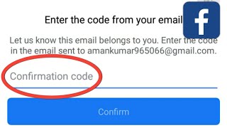 Facebook Confirmation Code Problem | How To Fix Facebook Confirmation Code