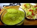 Mexican Salsa Verde - Roasted Tomatillo Salsa