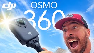 DJI OSMO 360!!! La BESTIA con SENSOR 1 PULGADA y 8k 50 fps!