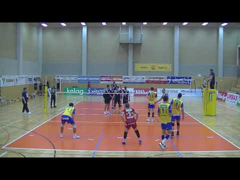 Aich Dob vs URW 2019/20 Maciej Borris number 18 black shirt