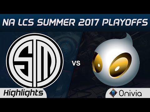 TSM vs DIG Highlights Game 1 NA LCS SUMMER 2017 PLAYOFFS Team Solo Mid vs Dignitas by Onivia