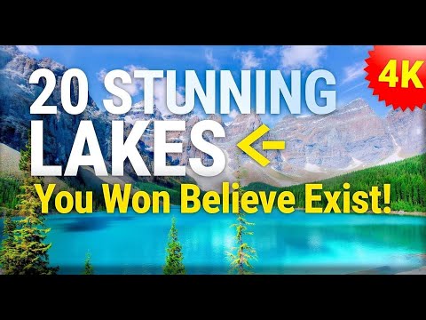 20 Most Beautiful Lakes in the World | Breathtaking Travel Guide 4K