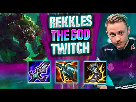 REKKLES IS A GOD WITH TWITCH! - KC Rekkles Plays Twitch ADC vs Kai'Sa! | Season 2022