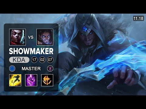 Showmaker Sylas Mid vs Ekko - EUW Master - Season 11 Patch 11.19