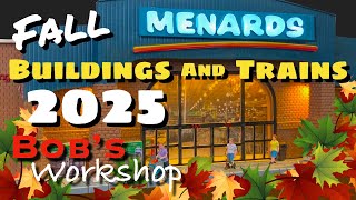 Menards New Buildings & Trains Fall 2025 Back In Stores O Scale Show Swap Meets Lionel MTH Williams