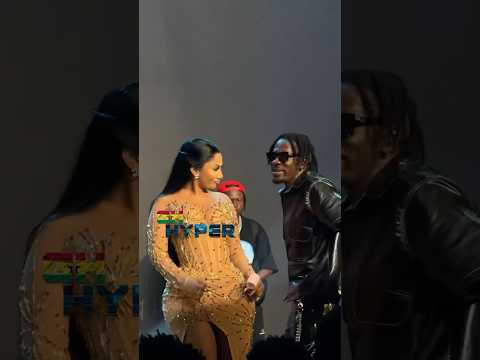 Shatta Wale Finally Meet Hajia4Real at the RNAQ End of Year Party with his Staffs