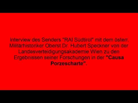 Interview mit Militärhistoriker Oberst Dr. Hubert Speckner in der Causa Porzescharte Video-Thumbnail von YouTube