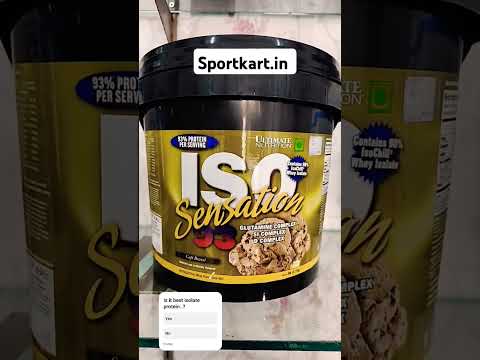 Iso sensation 93 protein #body