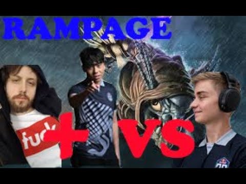 (all_star game:gorgc RAMPAGE with slark core and(og.ANA mid VS og.notail