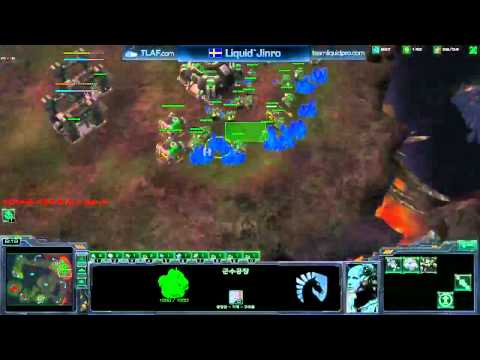 LiquidJinro [FPVOD] vs oGsHero(LiquidHero) [TvP Dual Site 1v1] Game 2