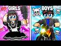 BOYS vs GIRLS… WOULD YOU RATHER TOWER! (Roblox)
