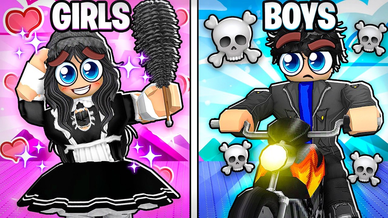 BOYS vs GIRLS… WOULD YOU RATHER TOWER! (Roblox)