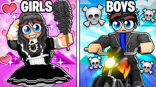 BOYS vs GIRLS… WOULD YOU RATHER TOWER! (Roblox)