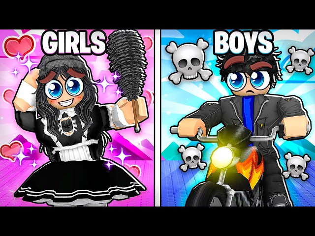 BOYS vs GIRLS… WOULD YOU RATHER TOWER! (Roblox)