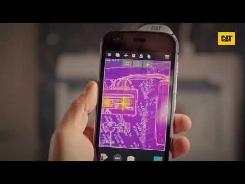 Cat® S61: Medir las temperaturas de la superficie | Cat phones