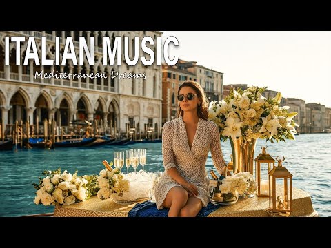 🎶 Italian Vibes & Mediterranean Music 🎶 2+ Hours Scenic Amalfi Coast & Lake Como Relaxation 4K