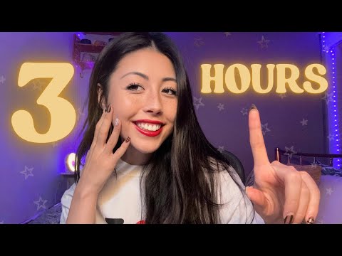 3 Hours of Chaotic Fast ASMR • ADHD Focus Training (focus games, fast triggers, chaotic) 