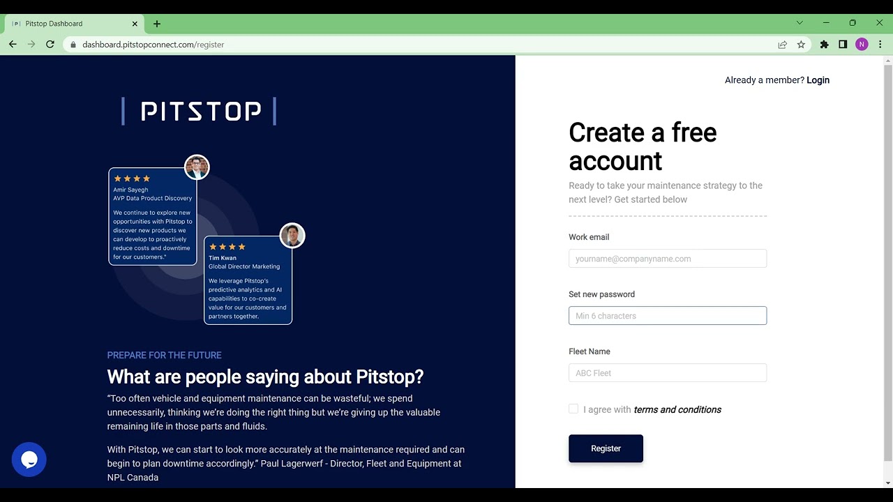 How to Login with Pitstop: Step-by-Step Guide