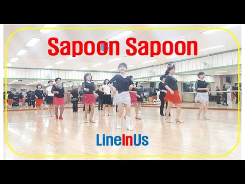 Sapoon Sapoon Line Dance (Dance & Walk Through)[라인인어스]
