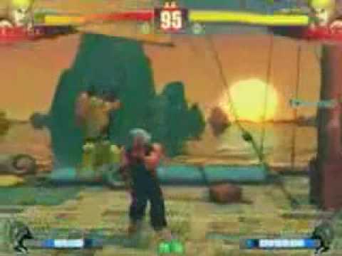 sf4: AH CROSS (ke) VS  ICHI (ke)