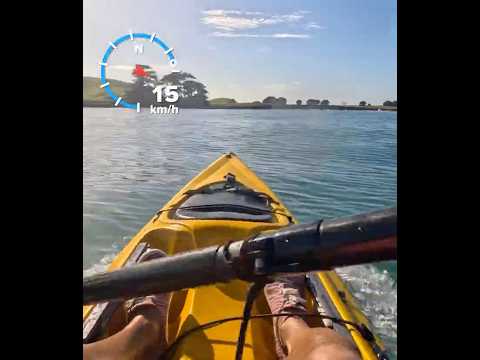 Sprinting! #kayak #fishingkayak #newzealand #kayaking