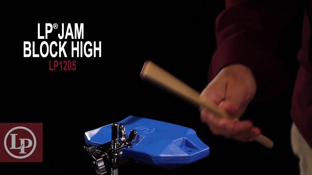 Latin Percussion LP Jam Block - High Pitch - Blue (LP1205)