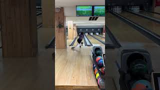 【画面越しでもヤバい】公式戦覇者のプロが投げた1投の破壊力。 #ボウリング #bowling