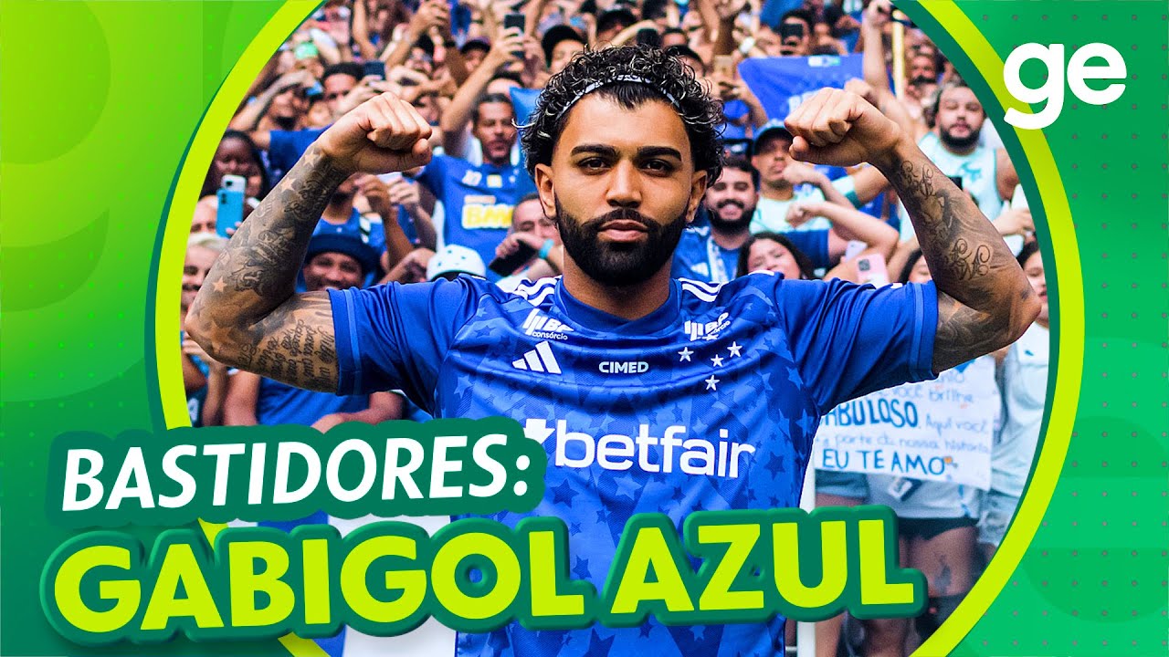 GABIGOL NO CRUZEIRO: APRESENTAÇÃO ENTRA PRA HISTÓRIA DO FUTEBOL BRASILEIRO | ESPORTE ESPETACULAR |ge