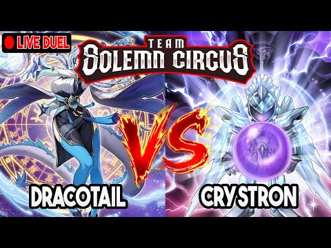 Dracotail Vs Crystron K9 Yu-Gi-Oh! Locals Feature Match | Live Duel