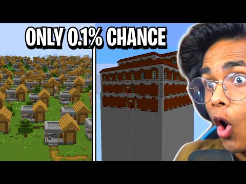 Minecraft's Most Unbelievable Rare Seeds... (1 in A Million)