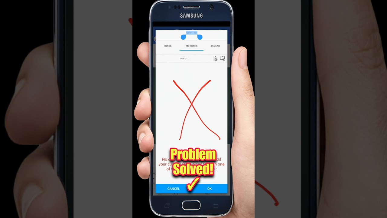 Pixellab Font Add Problem Solved 100% | Font Add in Pixellab✅ #shorts
