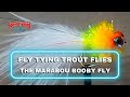 FLY TYING TROUT  FLIES - PRO STAFF ON THE BENCH: THE MARABOU BOOBY FLY WITH BRENT SCHLENKER