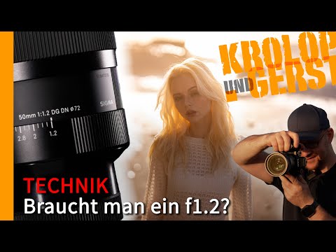 Do you need an f/1.2 lens? 📷 Krolop&Gerst