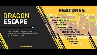 Dragon Escape – Hypercasual Puzzle Game video preview
