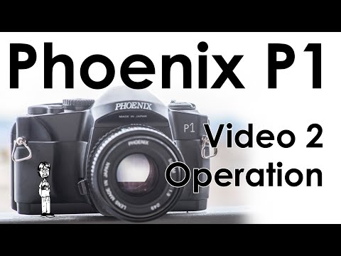 Phoenix P1 Video 2: Operation, Taking a Photo, Loading film, Changing Lenses, & Double Exposures