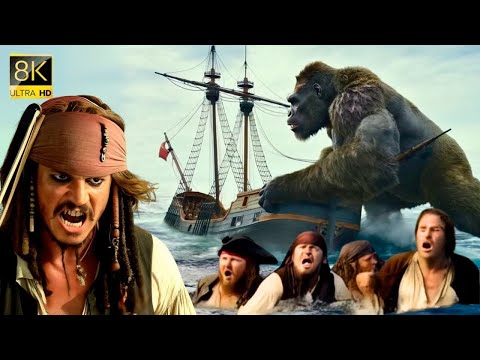 King Kong vs. Pirates of the Caribbean: Epic Battle on San Francisco City | Part 3 | 2025 4K UHD