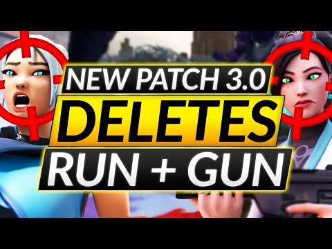 END OF RUN AND GUN - NEW PATCH 3.0 HITS DIFFERENT - Valorant Aim Guide