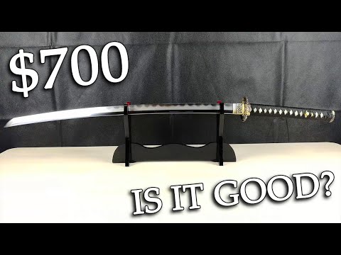 $700 Aliexpress Katana - A real Katana from China? - Unboxing & Review [4K]