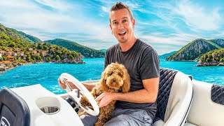 Taking Our Puppy For a Boat Ride!