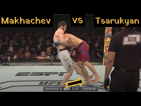 Islam Makhachev vs Arman Tsarukyan - MMA Wrestling at its Finest