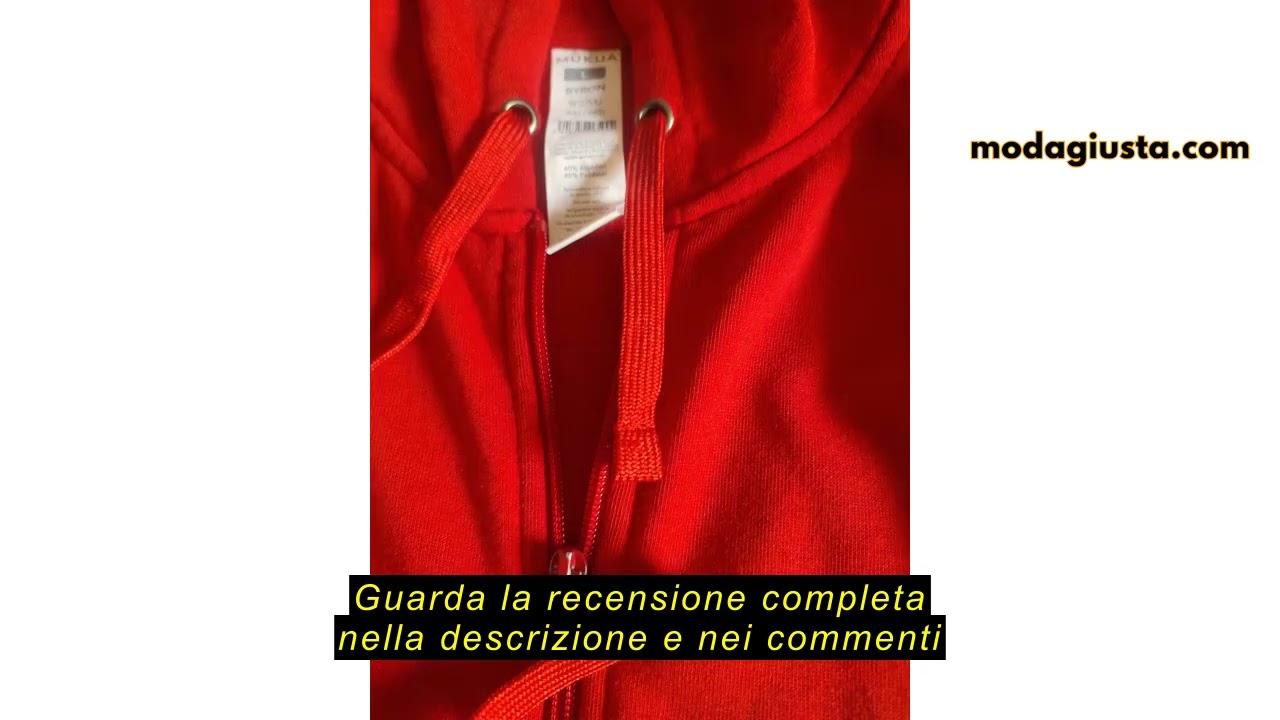 Recensione del Mukua Sf270u Felpa con Cappuccio e Zip Unisex - Adulto (Pacco da 1)